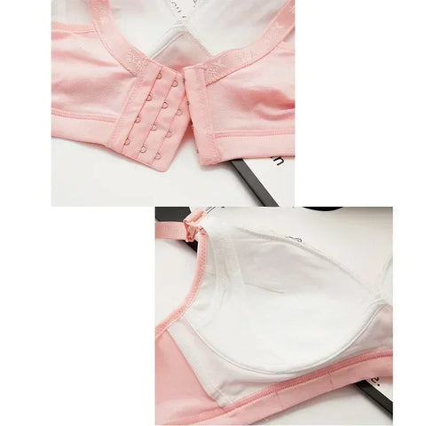 LANFEI Women Maternity Bras Wirefree Nursing Clothing Cotton Breastfeeding Bra for Pregnant Women Pregnancy Breast Sleep Underwear Soutien Gorge Allaitement