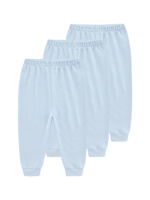 Clevvets 1/3 Pcs Infantwear Infants' trousers Four Seasons Fashion Solid 100%Cotton Baby Boy Girl Pants Soft 100%Cotton Infants Trousers Accessories