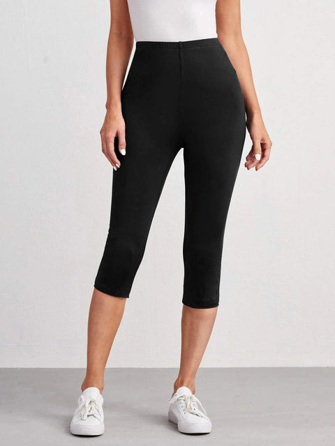 LANFEI Capri Pants for S-XXXL Women Pants Fitness Sweatpants No Perspective Exercise Running Yoga Exercise Capri Tight Pants