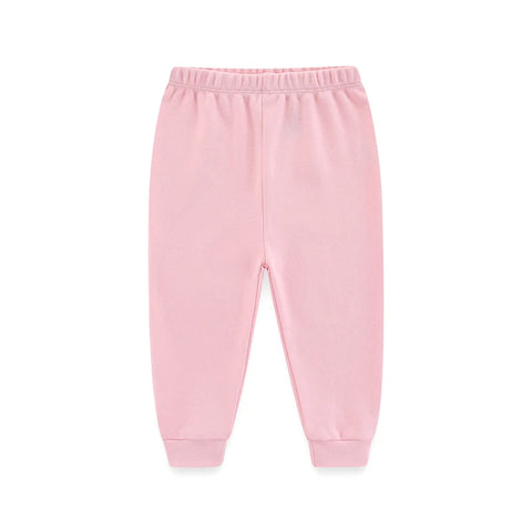 Clevvets 1/3 Pcs Infantwear Infants' trousers Four Seasons Fashion Solid 100%Cotton Baby Boy Girl Pants Soft 100%Cotton Infants Trousers Accessories