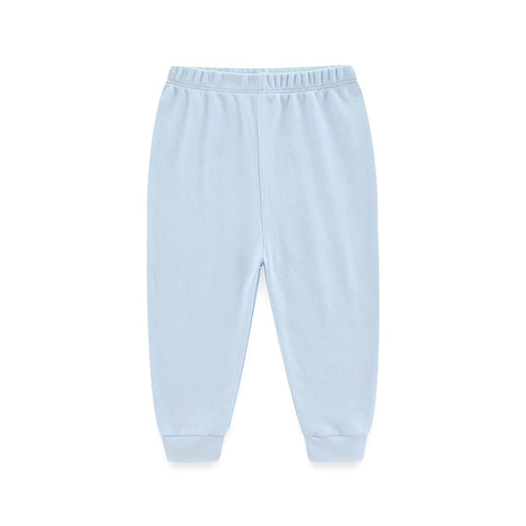 Clevvets 1/3 Pcs Infantwear Infants' trousers Four Seasons Fashion Solid 100%Cotton Baby Boy Girl Pants Soft 100%Cotton Infants Trousers Accessories