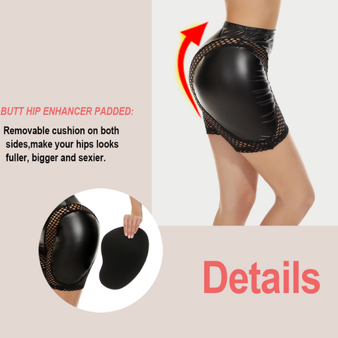 Butt Lifting Underwear for Women Hip Enhancer Body Shaper Padded Panties Butt Lifter Trainer Booty Shapewear Shorts by NINGMI