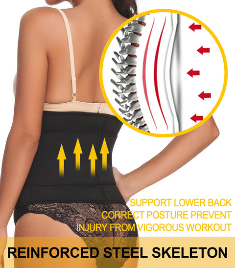Waist Trainer Tummy Slimming Sheath Reducing Girdles Weight Loss Belly Shapers Modeling Belt Woman Body Shaper Corset by NINGMI