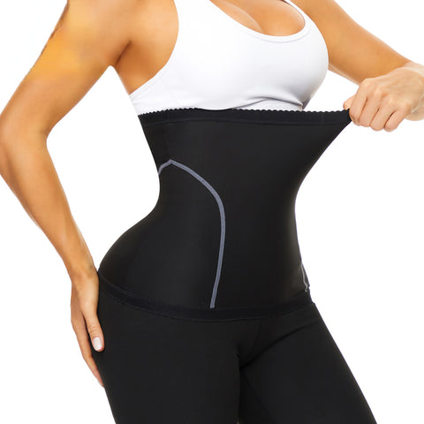 Waist Trainer for Women Weight Loss Waist Cincher Trimmer Belly Control Belt Slimming Wrap Body Shaper Gym Sweat Gridle by NINGMI