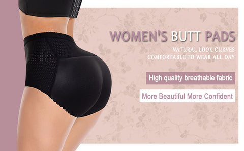 Fake Ass Seamless Women Body Shaper Slimming Panties Shapewear Hip Enhancer Booty Pad Push Up Butt Lifter Pant Underwear by NINGMI