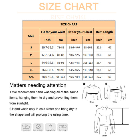 Mens Neoprene Sweat Slimming Tops Waist Trainer Compression Vest Hot Workout Gym Weight Loss Body Shaper Sauna Shapewear by NINGMI