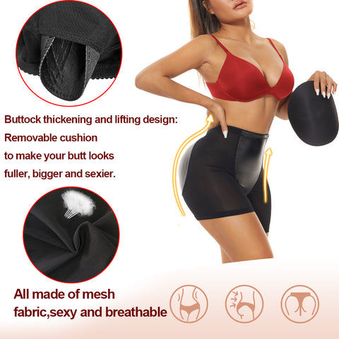 NINGMI Women Butt Lifter Shaper Panties Woman Midle Waist Belly Shapers Corset Slimming Femme Corrective Body Shapewear