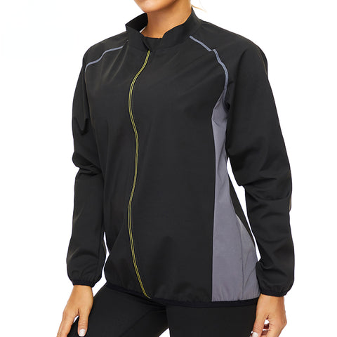 Women Body Shaper Sauna Shirt for Weight Loss Waist Trainer Sweat Shirt Fitness Fat Burning Sauna Jecket by NINGMI