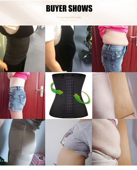 NINGMI Women Waist Girdles Waist Cincher Tracksuit for Women Pulling Corset Weight Loss Shapewear Slimming Body Strap Shaper Underwear