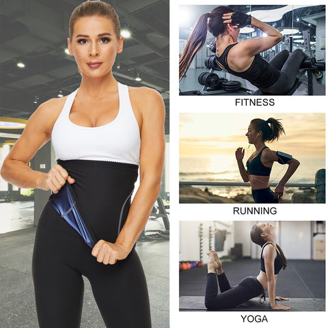 Waist Trainer for Women Weight Loss Waist Cincher Trimmer Belly Control Belt Slimming Wrap Body Shaper Gym Sweat Gridle by NINGMI