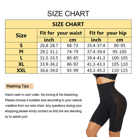 NINGMI Women Butt Lifter Panties Slimming Pants Waist Trainer Body Shaper Shapewear Tummy Control High Waist Shorts