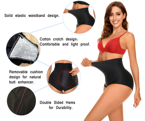 Butt Lifter Shapewear Panties Hip Shapewear for Women Sexy Body Shaper Push Up Panties Hip Enhancer Shaper Panties by NINGMI