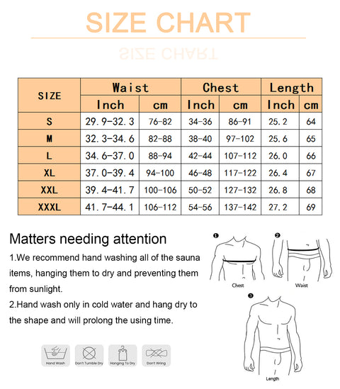 Men Shapewear Waist Trainer Vest Hot Sauna Suits Thermo Sweat Tank Tops Body Shaper Slimming Weight Loss Workout Shirt by NINGMI