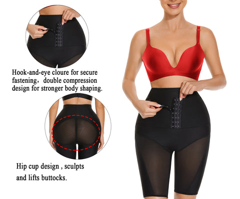 Body Shaper Shorts for Women High Waisted Slimming Panties Weight Loss Panty Tummy Control Shapewear Seamless Underwear by NINGMI