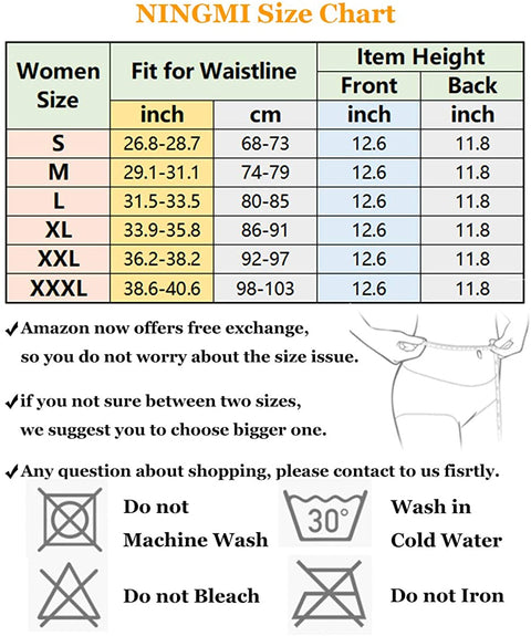 NINGMI Sauna Waist Trainer for Women - Workout Sweat Waist Trimmer Womens Corset Waste Belly Belt Tummy Stomach Wrap Gym