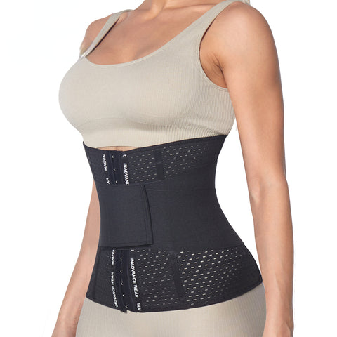 Waist Trainer Corset Fitness Trimmer Belt Slimming Body Shaper for Weight Loss Sauna Sweat Girdle Workout Fat Burn Fajas by NINGMI