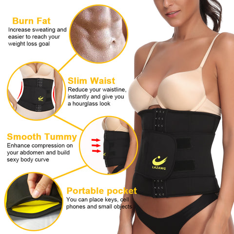 Waist Trainer Tummy Slimming Sheath Reducing Girdles Weight Loss Belly Shapers Modeling Belt Woman Body Shaper Corset by NINGMI