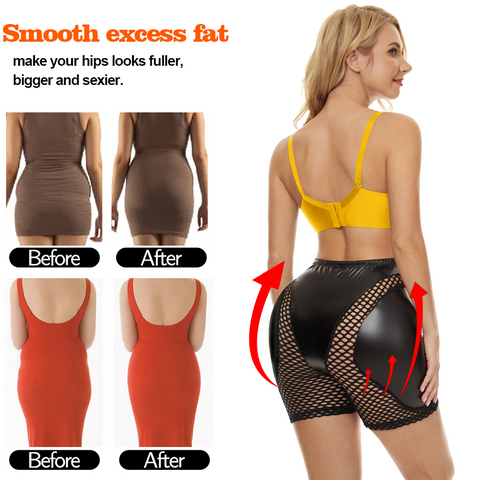 Butt Lifting Underwear for Women Hip Enhancer Body Shaper Padded Panties Butt Lifter Trainer Booty Shapewear Shorts by NINGMI