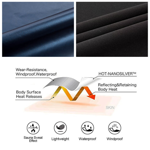 Sweat Leggings Shapers Hot Sauna Slimming Women Fitness Pant Workout Gym Short Shapewear Waist Trainer Trousers with Hook by NINGMI