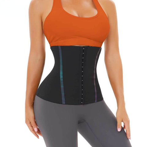 Waist Trainer for Women Sweat Belt Weight Loss Waist Cincher Slimming Body Shaper Corset Sauna Girdle Band Strap Fitness by NINGMI