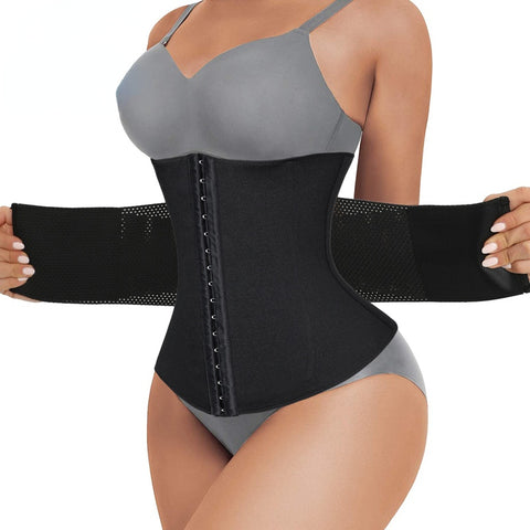 Waist Trainer Corset for Weight Loss Women Sports Belts Body Shaper Tummy Waists Cincher Slimming Shapers Belt Shapewear by NINGMI