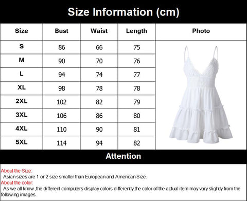 NINGMI Women Sexy Dress Summer Frocks Strappy Lace V-neck Dresses Female Beach Backless Bandage Party Sundress Mini Ruffle Dresses