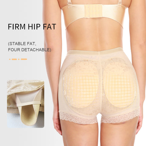 NINGMI Women Butt Lifter Control Panties Body Shaper Slimming Underwear Women Tummy Control Hip Enhancer Paded Panty