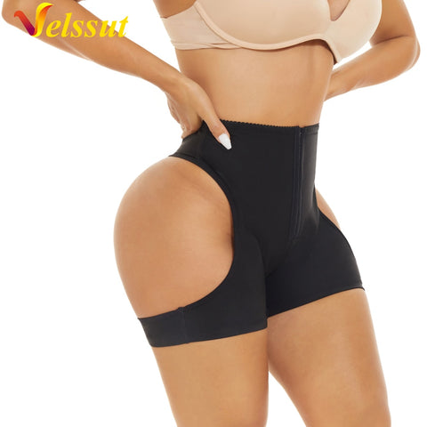 NINGMI Women Tummy Control Shpaewear Hi-waisted Woman Postpartum Waist Trainer Butt Lifter Panties Leg Trimmer Slim Shorts