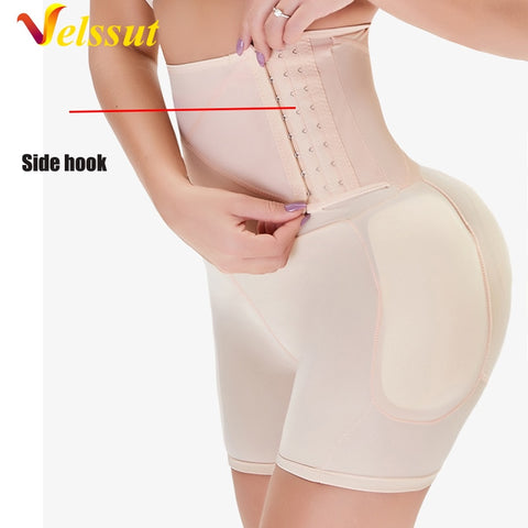 NINGMI Women Butt Lifter Body Shaper Underwear Shorts Women Control Paded Panties Hip Enhancer Waist Trainer Shapwear Lingerie