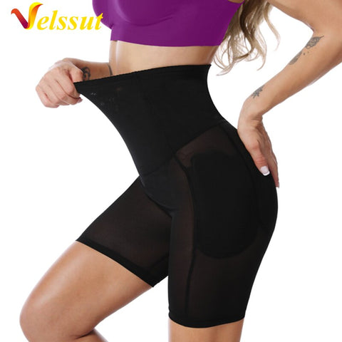 NINGMI Women Hip Enhancer Control Panties Seamless Butt Lifter Push Up Big Fake Ass Body Shaper Mesh Body Shapewear