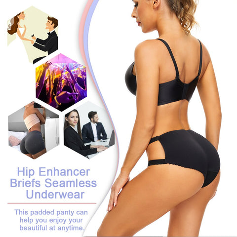 Butt Lifter Hip Enhancer Shaper Panties Women Body Shapewear Sexy Hip Pad Panties Sexy Push Up Shaper Underwear by NINGMI