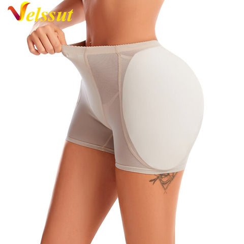 NINGMI Women Hip Enhancer Control Panties High Waist Seamless Butt Lifters Push Up  Body Shaper Sexy Plus Size Shapewear