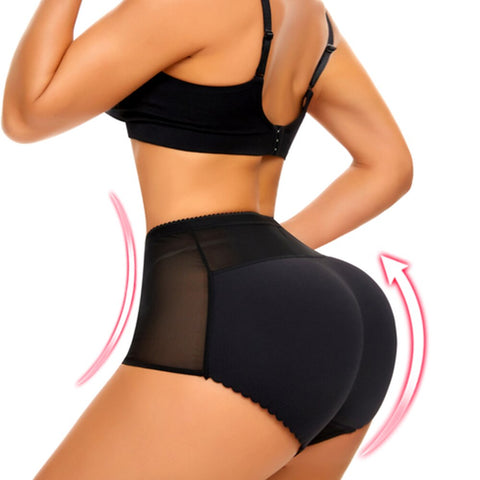Women Butt Lifter Hip Pads Booty Enhancer Thigh Slim Trimmer Underwear High Waist Trainer Body Shaper Tummy Shapewear by NINGMI