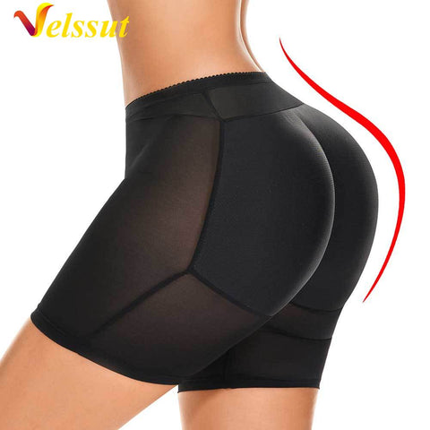 NINGMI Women Padded Butt Lifter Panties Tummy Control Sexy Underwear High Waist Hip Padded Waist Trainer Butt Lifter Shaper