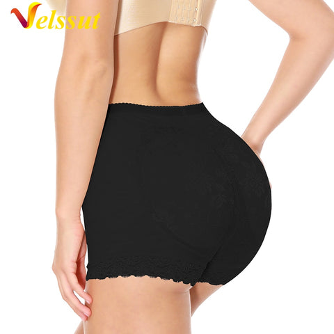 NINGMI Women Butt Lifter Body Shapewear Panties Fajas Seamless Body Shaper Push Up  Booty Hip Enhancer Thicken Hip Pad
