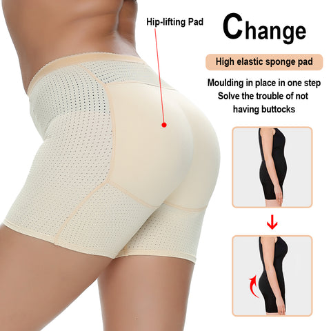 NINGMI Butt Lifter Shapewear for Women Butt Enhancer Tummy Control Panties Booty Lifters Underwear Butt Lifting Shorts