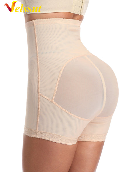 NINGMI Women Butt Lifter Panties Slimming Pants Waist Trainer Body Shaper Shapewear Tummy Control High Waist Shorts