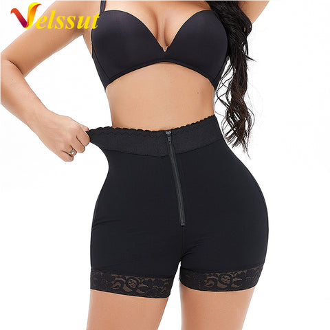 NINGMI Women Butt Lifter Panties Slimming Pants Waist Trainer Body Shaper Shapewear Tummy Control High Waist Shorts