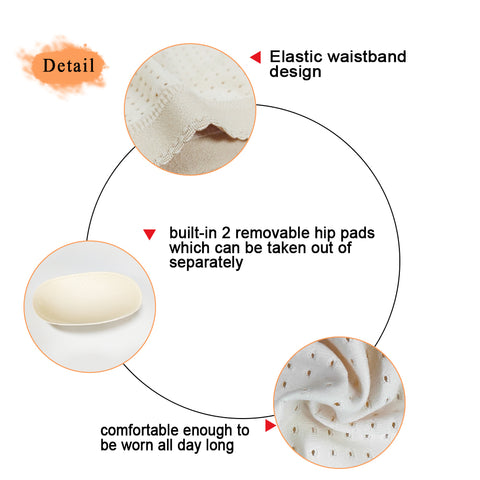 NINGMI Women Tummy Control Butt Lifter Panties Waist Trainer Slimming Sexy Underwear Padded Butt Lifter Body Shaper Fake Buttock