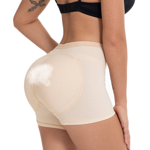 NINGMI Women Tummy Control Butt Lifter Panties Waist Trainer Slimming Sexy Underwear Padded Butt Lifter Body Shaper Fake Buttock