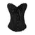 NINGMI Women Bodices Bustier Corset Sexy Waist Slimming Overbust Steampunk Tops Vintage