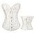 NINGMI Women Bodices Bustier Corset Sexy Waist Slimming Overbust Steampunk Tops Vintage