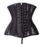 NINGMI Women Gothic Corset Sexy Underbust Corset Top Curve Shaper Breathable Slimming Belt Waist Trainer