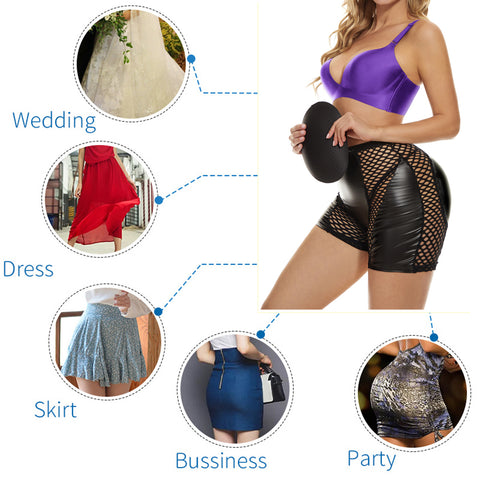 NINGMI Women Removable Pad Hip Lift Body Shaper Panties Butt Enhancer Butt Lifter Shorts Tummy Control Waist Trainer Shapewear