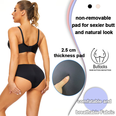 NINGMI Women Butt Lifter Hip Enhancer Shaper Panties Body Shapewear Sexy Hip Pad Panties Sexy Push Up Shaper Underwear