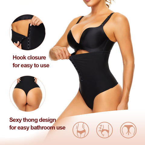 Shapers Pamties Pregnancy Waisr Trainer Slimming Underwear Women Postpartum Body Shaper Hook Extension Weight Loss Thong by NINGMI