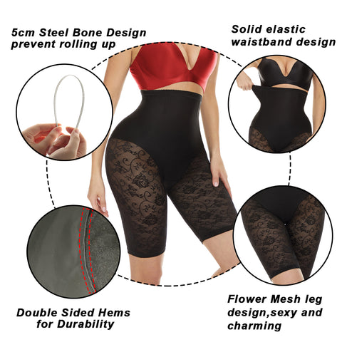High Waist Shaper Panties Women Body ShapewearTummy Control Panties Seamless Body Shaper Belly Shaper Panties by NINGMI