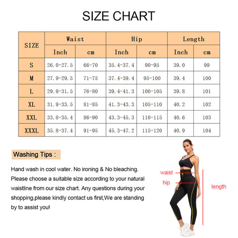 Neoprene Legging Women Shaper High Waist Trainer Pants Slimming Sauna Sweat Belt Gym Hot Thermo Fitness Pant Fat Burning by NINGMI