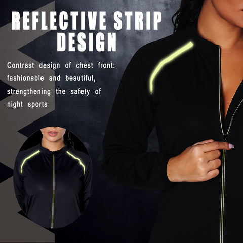 Sauna Suit for Women Slimming Shirts Long Sleeve Sweat Clothes Hot Thermal Fitness Body Shaper Yoga Tops Waist Trainer by NINGMI