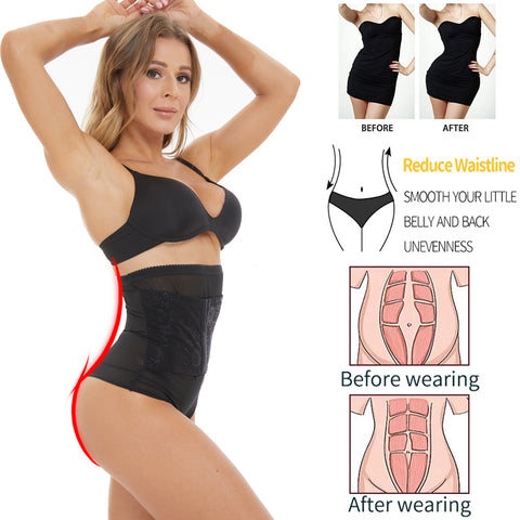 Breathable Seamless Body Shaper Panties Women Tummy Control Postpartum Underwear Maternity Slim Waist Trainer Bodysuit by NINGMI